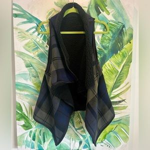 Reversible Draped Vest